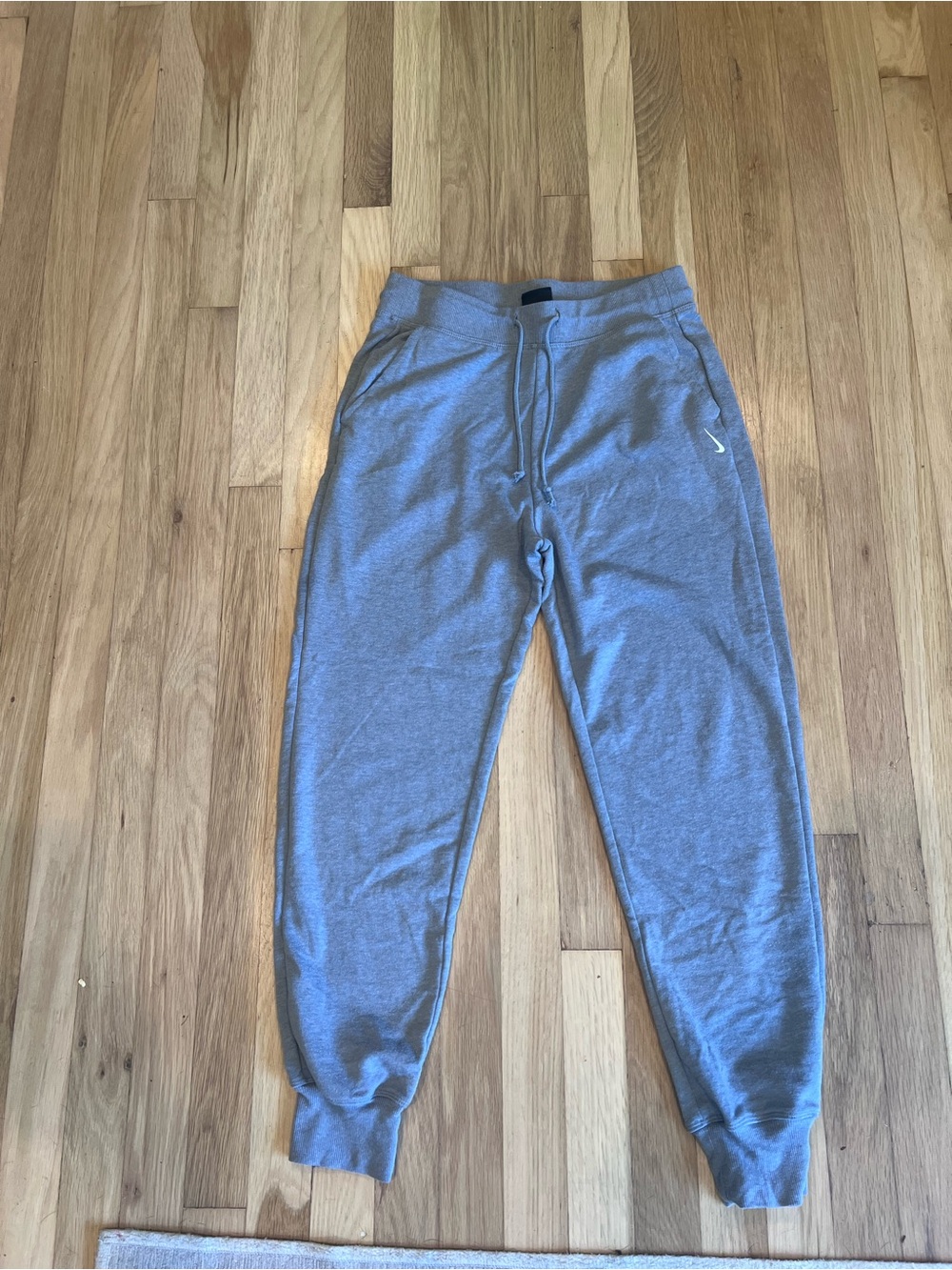 Nike Kids Light Gray Jogger Pants